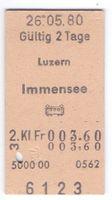 Billette Luzern - Immensee