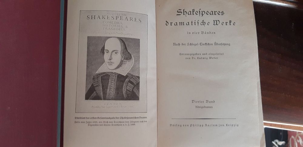 Livres: Shakespeare Werke - 4 Bände – D'occasion à Stetten AG par Brissago25 4