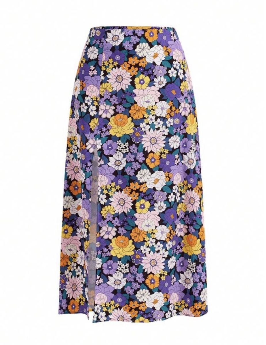 Shein Gonne: Jupe fleurs M 💐 – Nuovo (secondo la descrizione) da Bramois venduto da cyr_sb8d