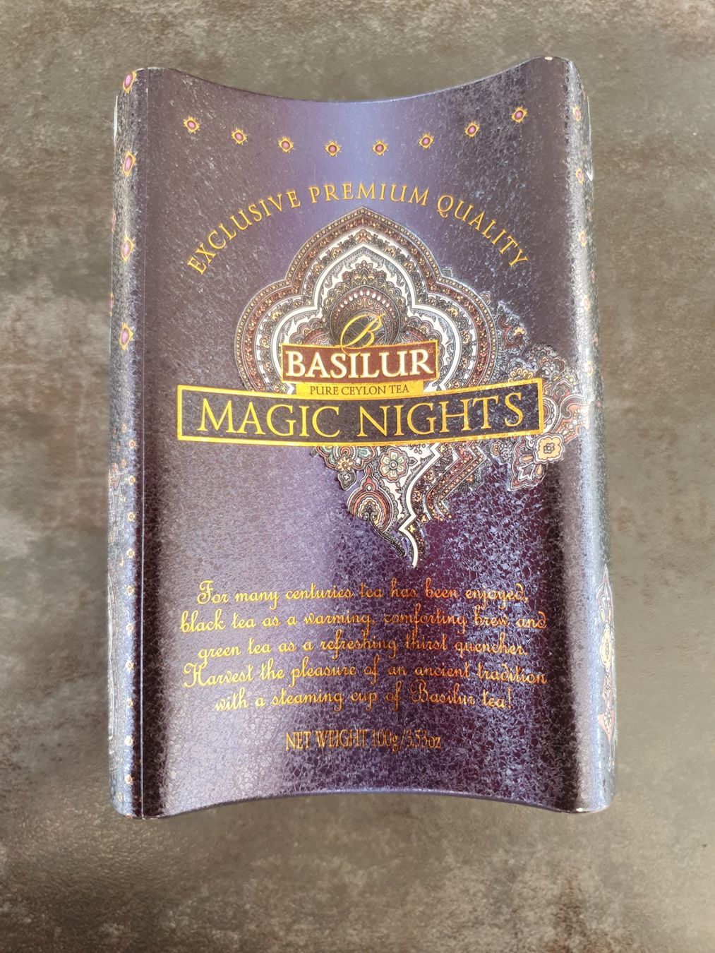 Contenitori & Simili: Teedose mit Paisley-Muster, mondförmig – Usato da Nussbaumen AG venduto da carmenh 3