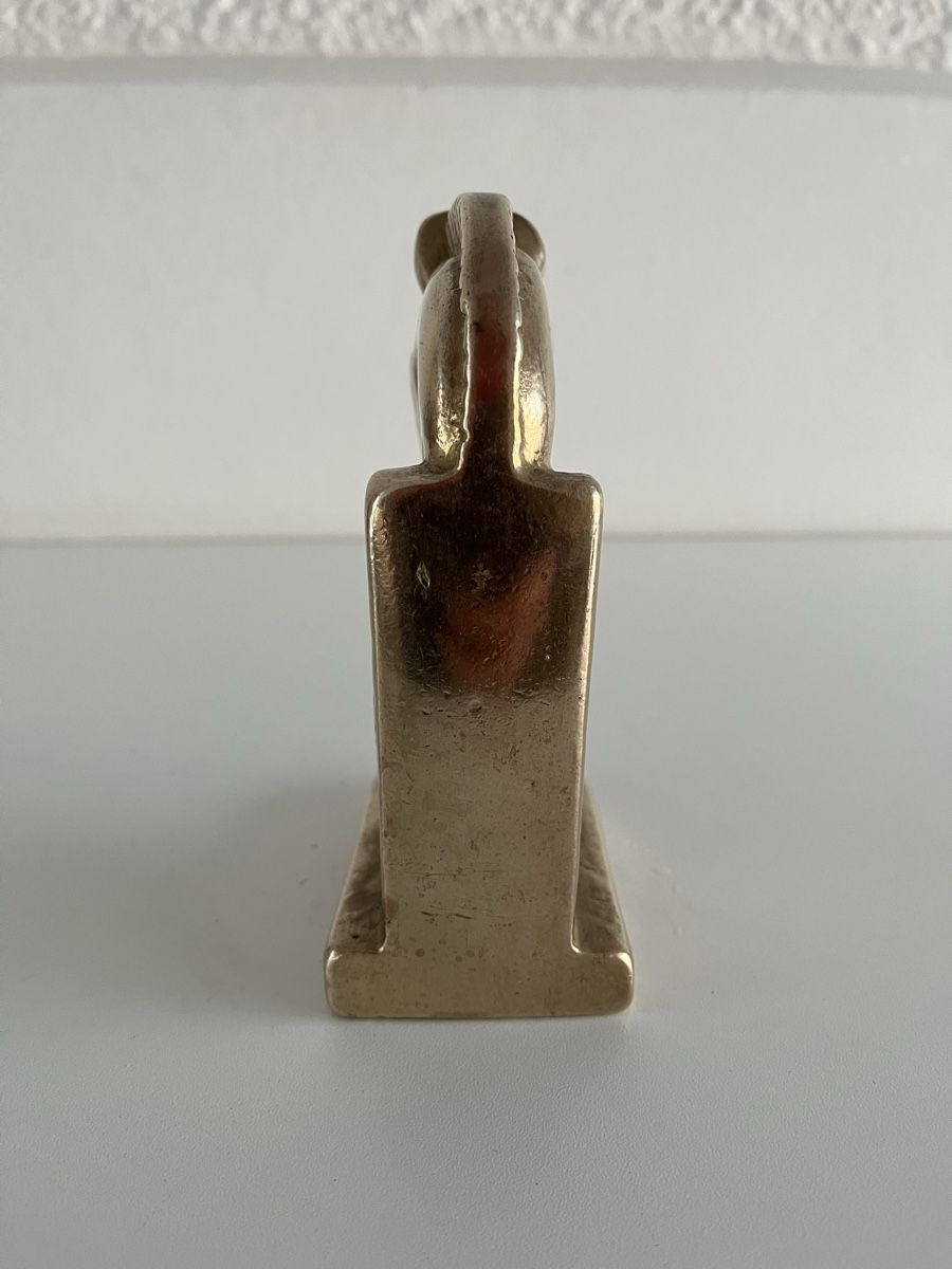 Tutte le decorazioni: Pferdekopf / Buchstütze / Art Deco / Messing – Usato da Wetzikon ZH venduto da seli03 5