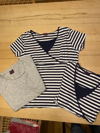 3 Still-T-Shirts von Blue Motion Gr. 40/42