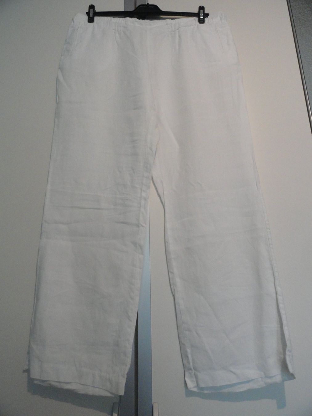 Pantaloni: 100% LEINEN HOSE GR. 48 *** – Usato da Uetendorf venduto da bibibop