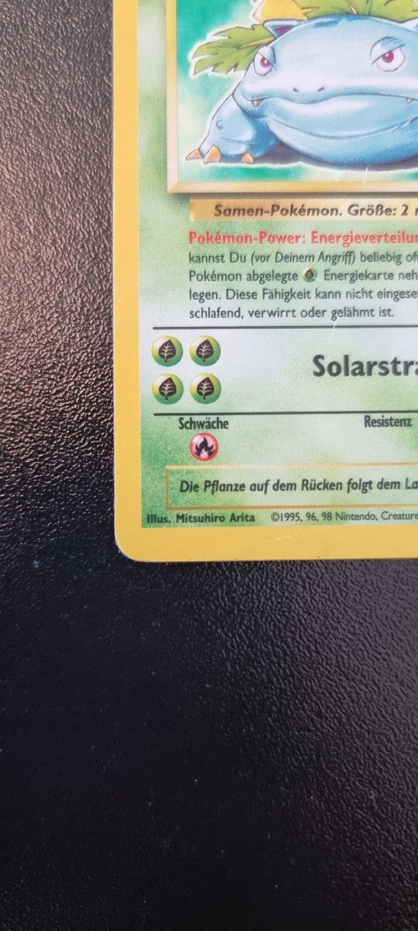 Pokémon Carte collezionabili: Bisaflor Holo Base Set unlimited 15/102 – Usato da Mellingen venduto da Nowl 4