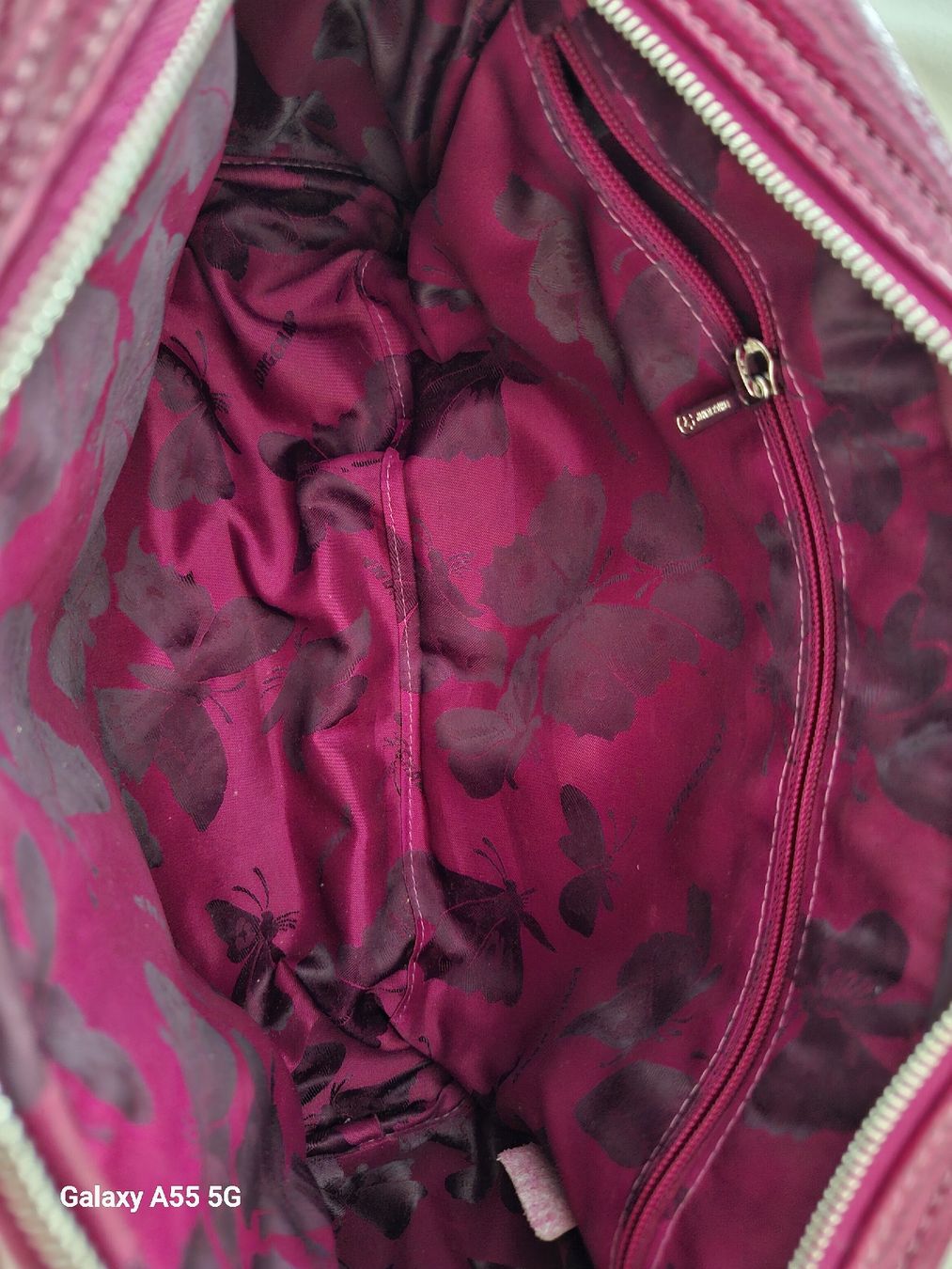 Longchamp Borse da donna: Sac à main Longchamp rose en cuir vernis – Usato da Payerne venduto da wardi11 5