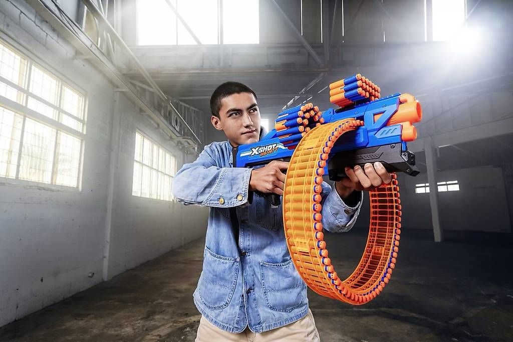 Giocattoli: Xshot - Insanity Mad Mega Barrel Blaster gebraucht – Usato da Boswil venduto da BryanBo7 2