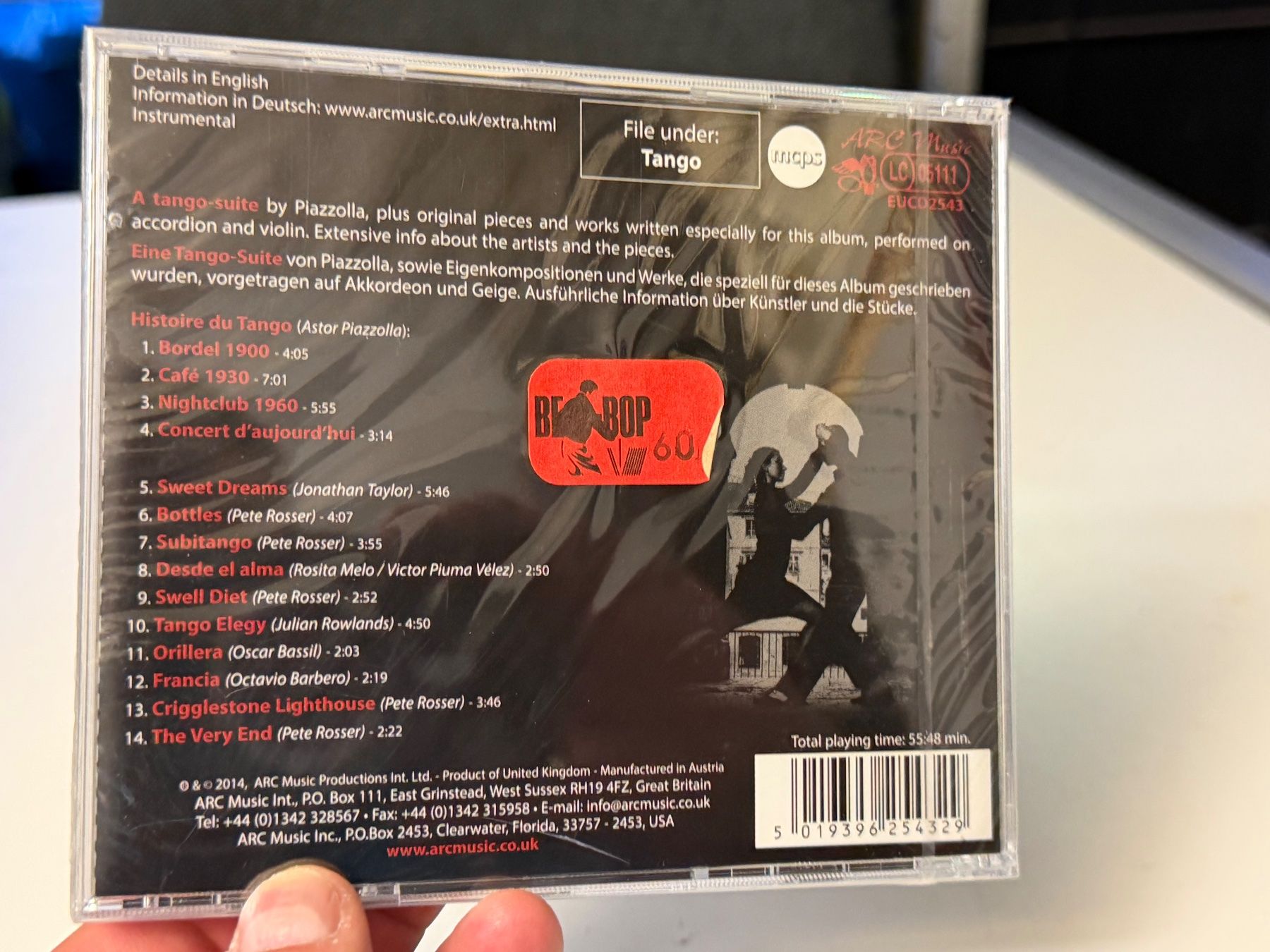 CD: Tango Enrosque - Histoire Du Tango - HD23E – Nuovo e nell'imballaggio originale da Küsnacht ZH venduto da Jazztilldawn 1