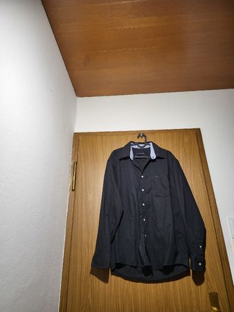 Chemise Tommy Hilfiger Homme Noir, Taille M -