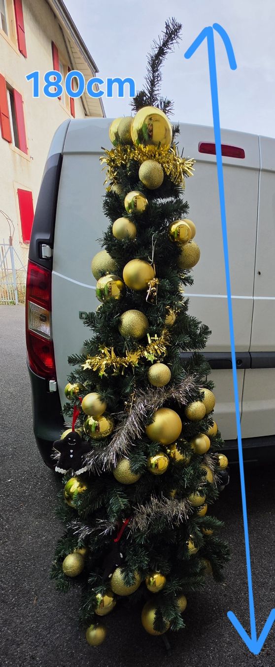 Toutes les décorations: Sapin de Noël.  – D'occasion à Bevaix par Nounoursch 1