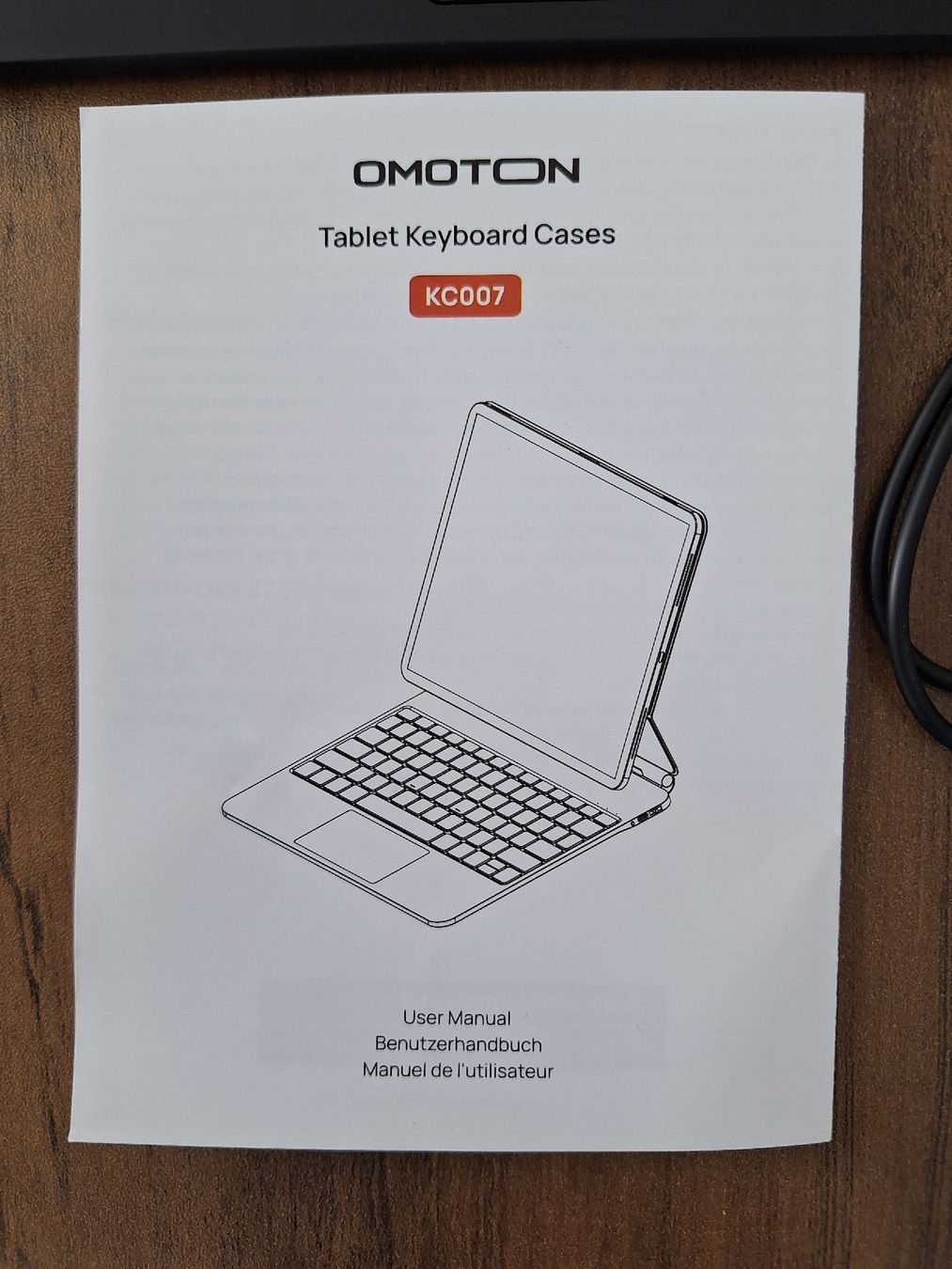 Tastiere: Bluetooth Tastatur Keyboard Case mit Trackpad – Nuovo e nell'imballaggio originale da Volketswil venduto da nibin99 5