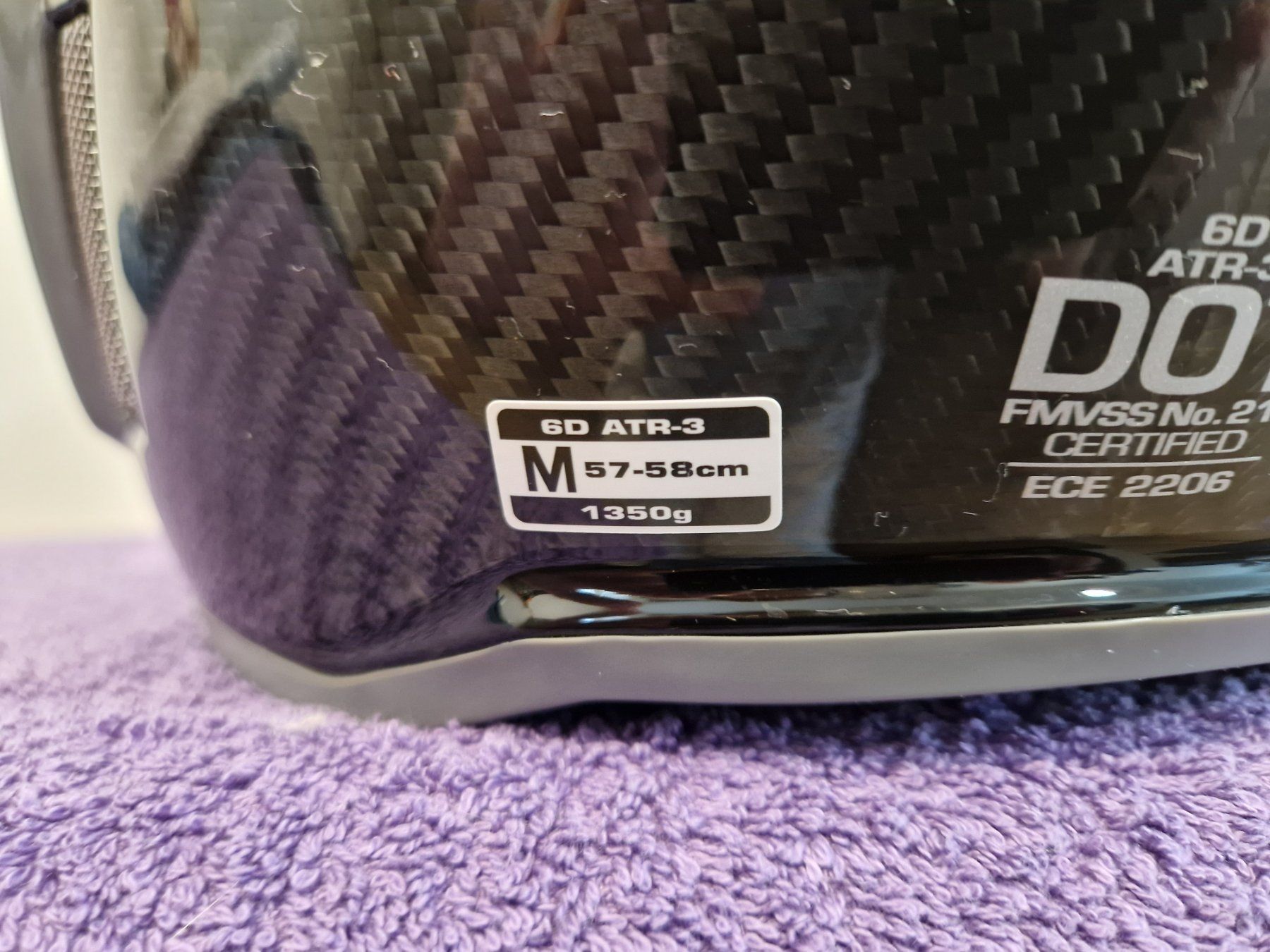 Casques & visières: Offroad-Helm 6D ATR-3 Hex, grau schwarz – D'occasion à Visp par eli.b. 6