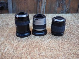 Minolta: 3 Objektive