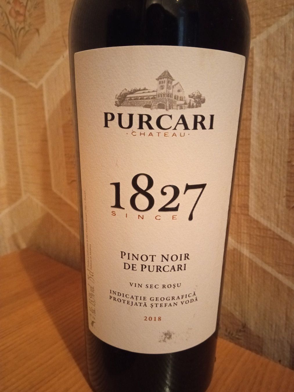 Vino: Pinot Noir de PURCARI. 2018. – Nuovo e nell'imballaggio originale da Wald ZH venduto da mlnt 3