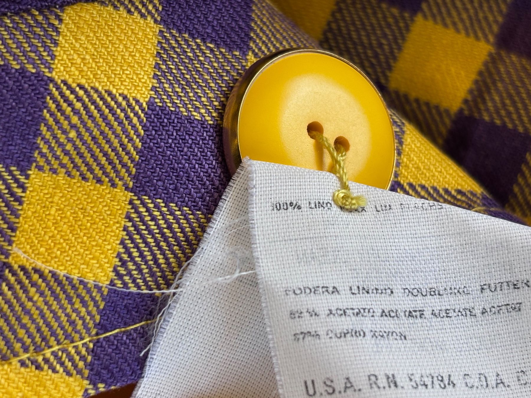 Giacche: Vintage Blazer von Ungaro, 100% Leinen – Usato da Küsnacht ZH venduto da MaBaCa 4
