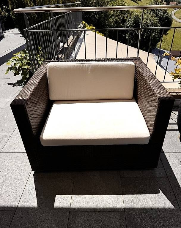Dedon Poltrone: Dedon Lounge Sessel mit Kissen – Usato da Belp venduto da Thom2021 1