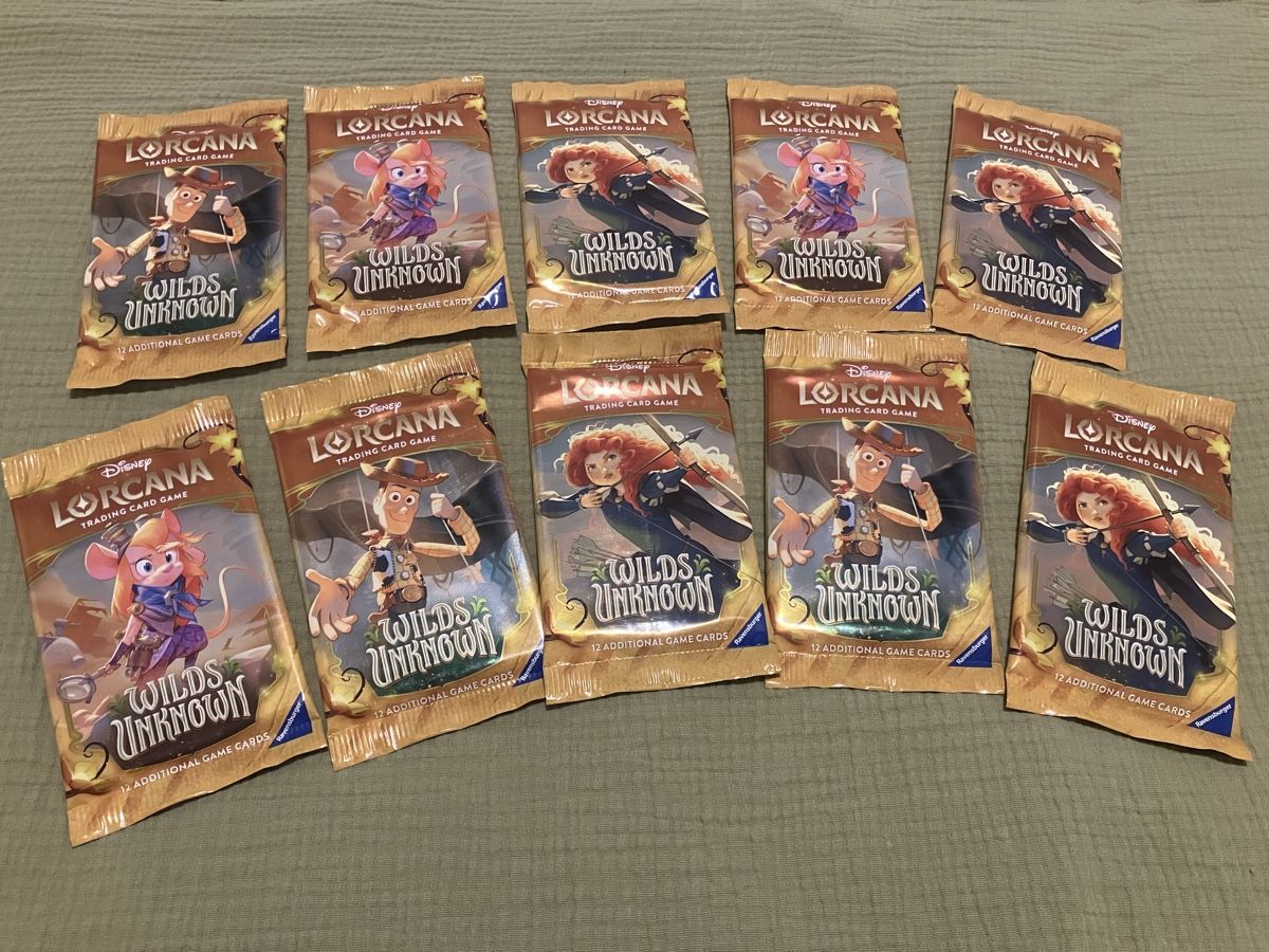 Disney Carte collezionabili: Lorcana wilds unknown Booster EN – Nuovo e nell'imballaggio originale da Olten venduto da maiskorn