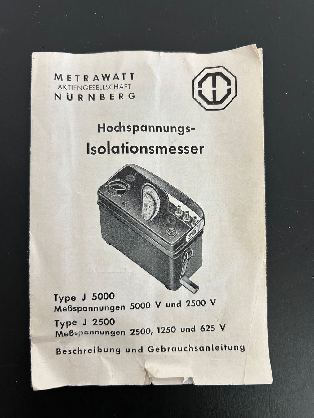 Messen: Historischer Kurbelinduktor-Isolationsmesser Metrawatt – Gebraucht aus Zürich von LuZ_8005 5