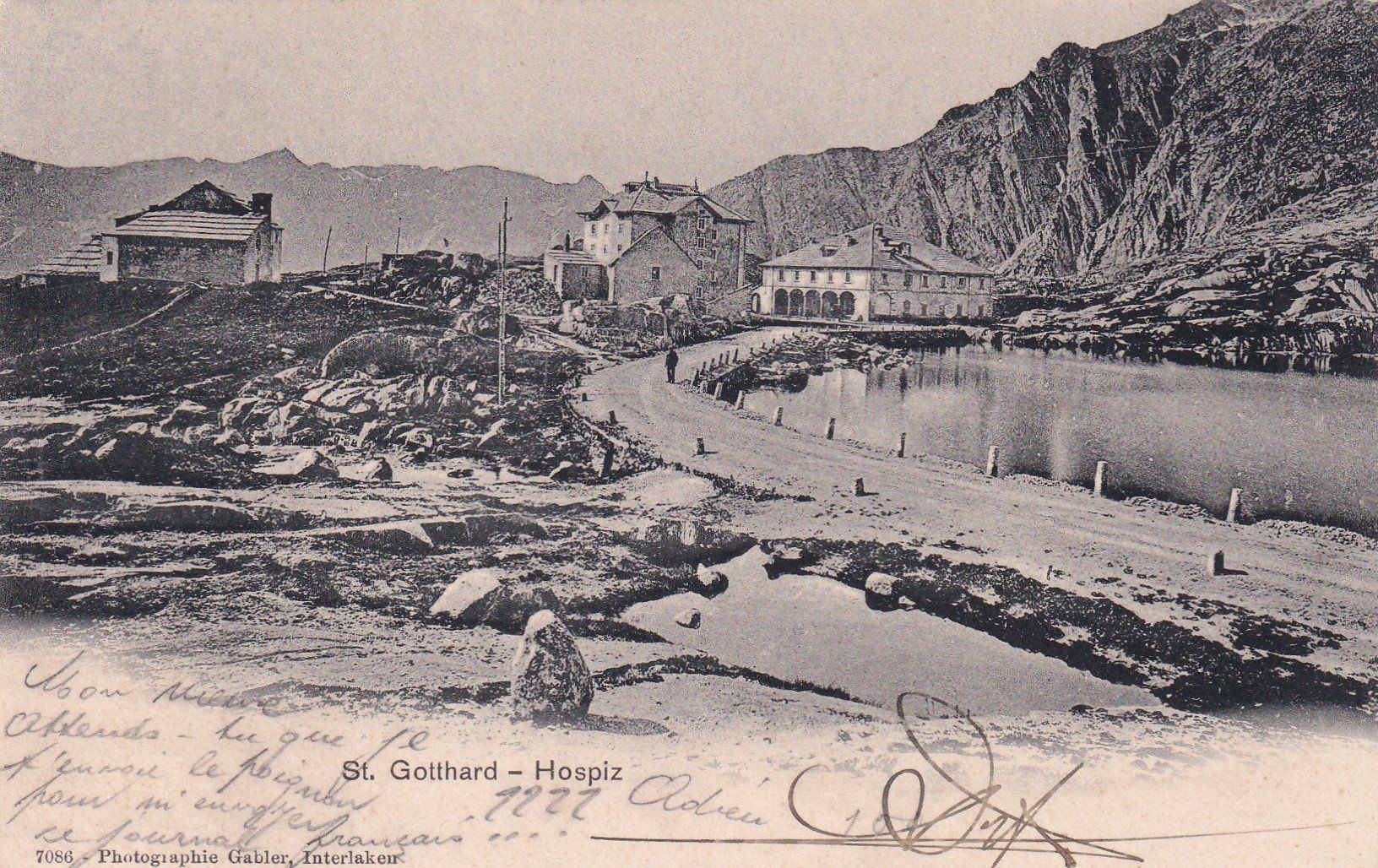 Cartes postales: St. Gotthard - Hospiz 1903 – D'occasion à Cormoret par Pascalll2001