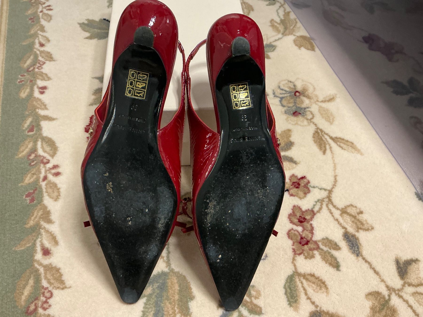 Scarpe da donna: Anine Bing Slingback Pumps Gr. 38 Bordeaux – Usato da Sennhof venduto da Svetik100 4