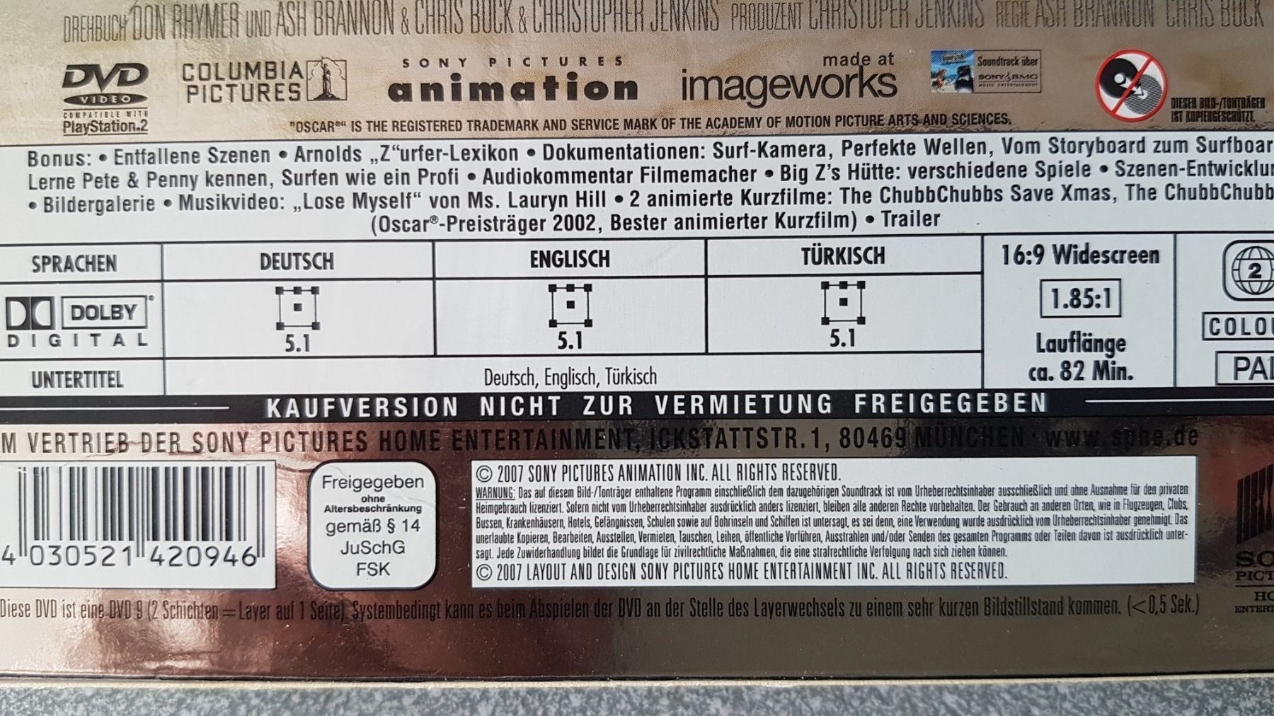 Tous les DVDs: DVD Der Könige der Wellen – D'occasion à Oetwil am See par fineli2 1
