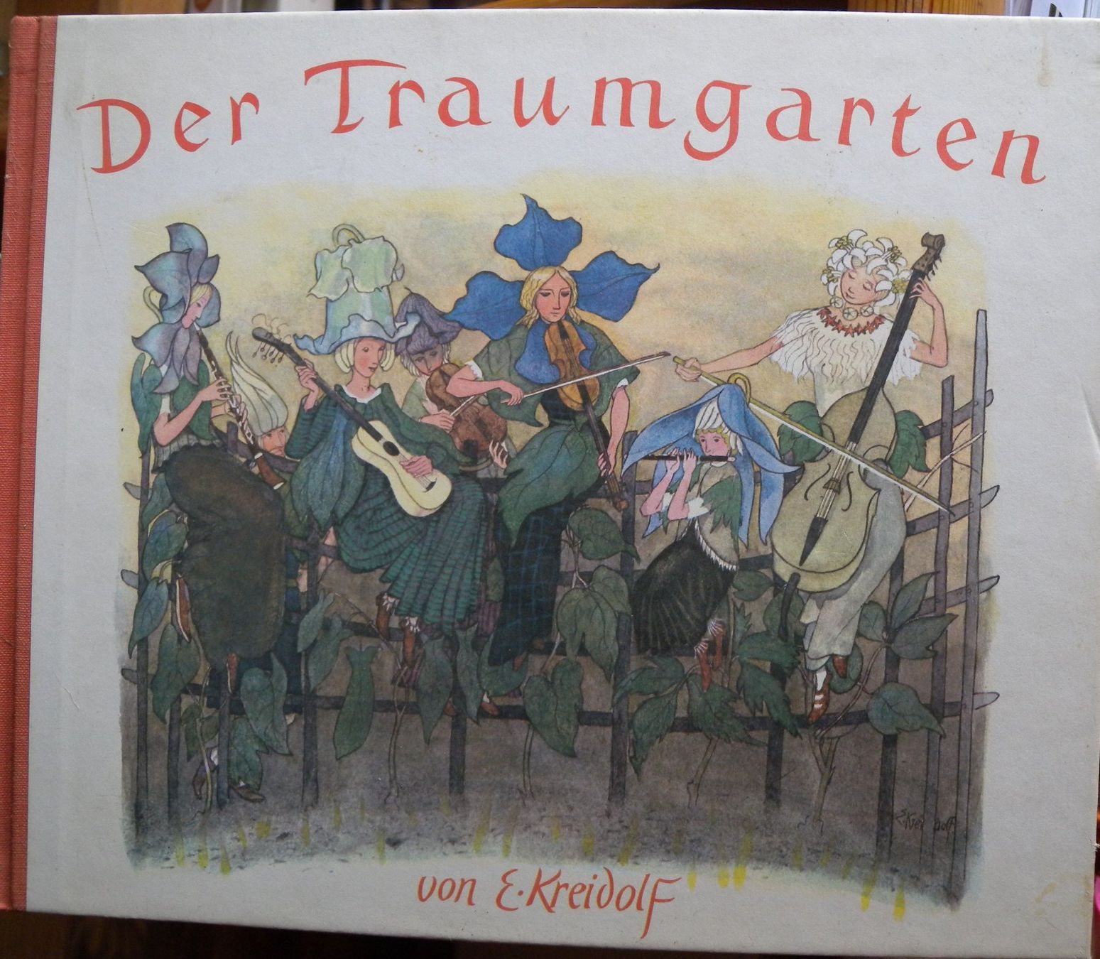 Libri: Kinderbuch "Der Traumgarten" von Ernst Kreidolf. – Usato da Hauenstein venduto da Danbach