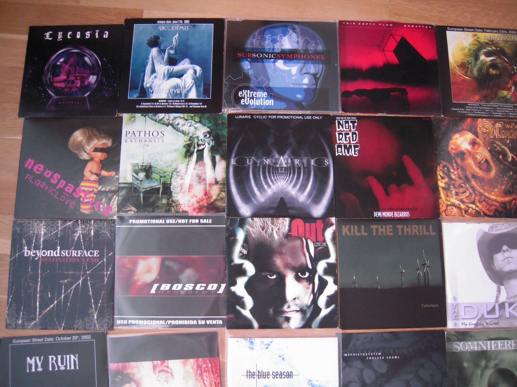 CDs: 34 Metal Gothic Rock CDs - Pathos, Ashes you leave, Beyond.. – Gebraucht aus Uzwil von visions77 2