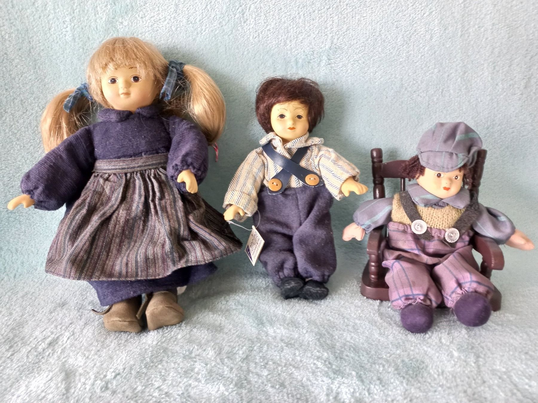 Bambole: Puppenstuben-PÜPPCHEN 3 Stück. – Usato da Berikon venduto da Splendida43