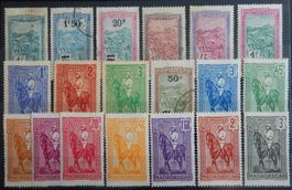 Madagaskar Franz. Kolonie ex. Kat. 152-239 */gest. 1922/36