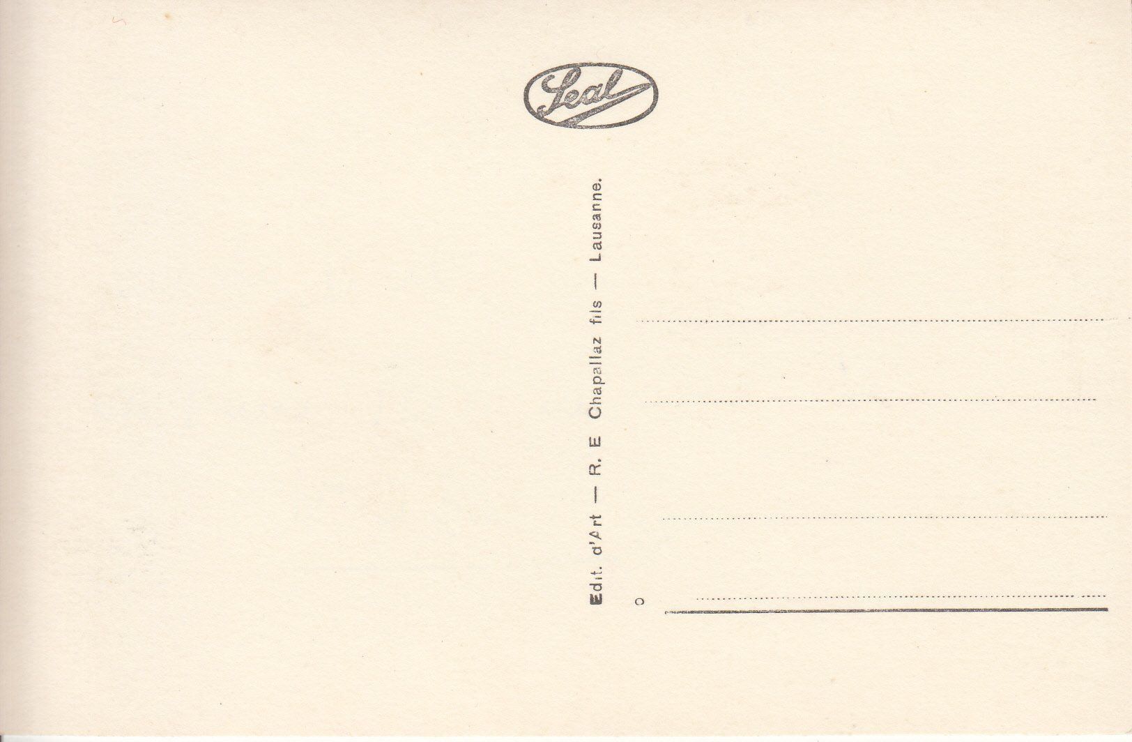 Cartoline postali: Lac de Bret, ca. 1920 – Usato da Bürglen TG venduto da StampGraf 1