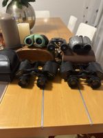 Konvolut 5x Hochwertige Ferngläser – Top Optik & Starke Verg