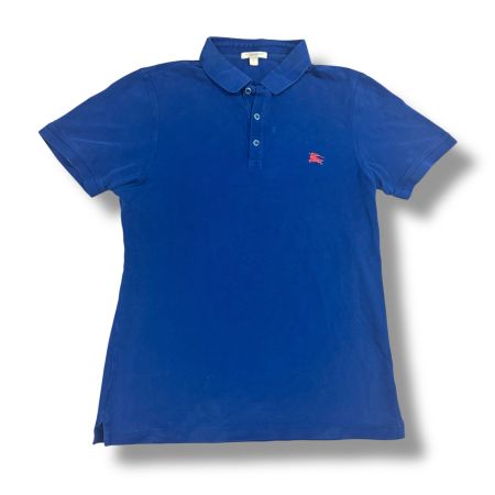 Vintage Burberry Brit blue poloshirt (retro 90s ralph lauren
