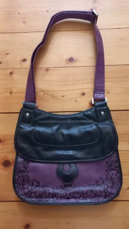 espe ledertasche (ca 27x34cm