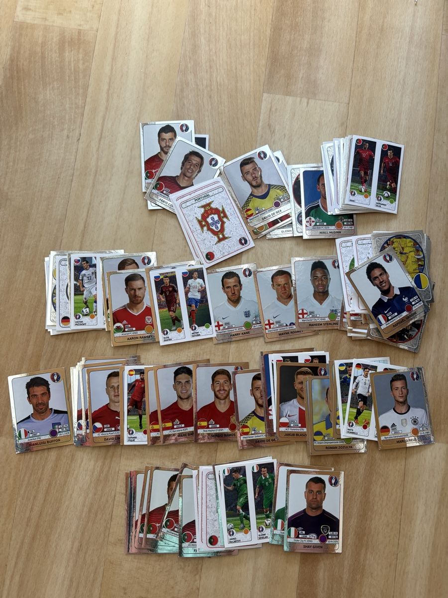 Panini Carte collezionabili: Panini Uefa Euro 2016 Sticker 120 Stück! – Nuovo (secondo la descrizione) da Wünnewil venduto da VinRa 1
