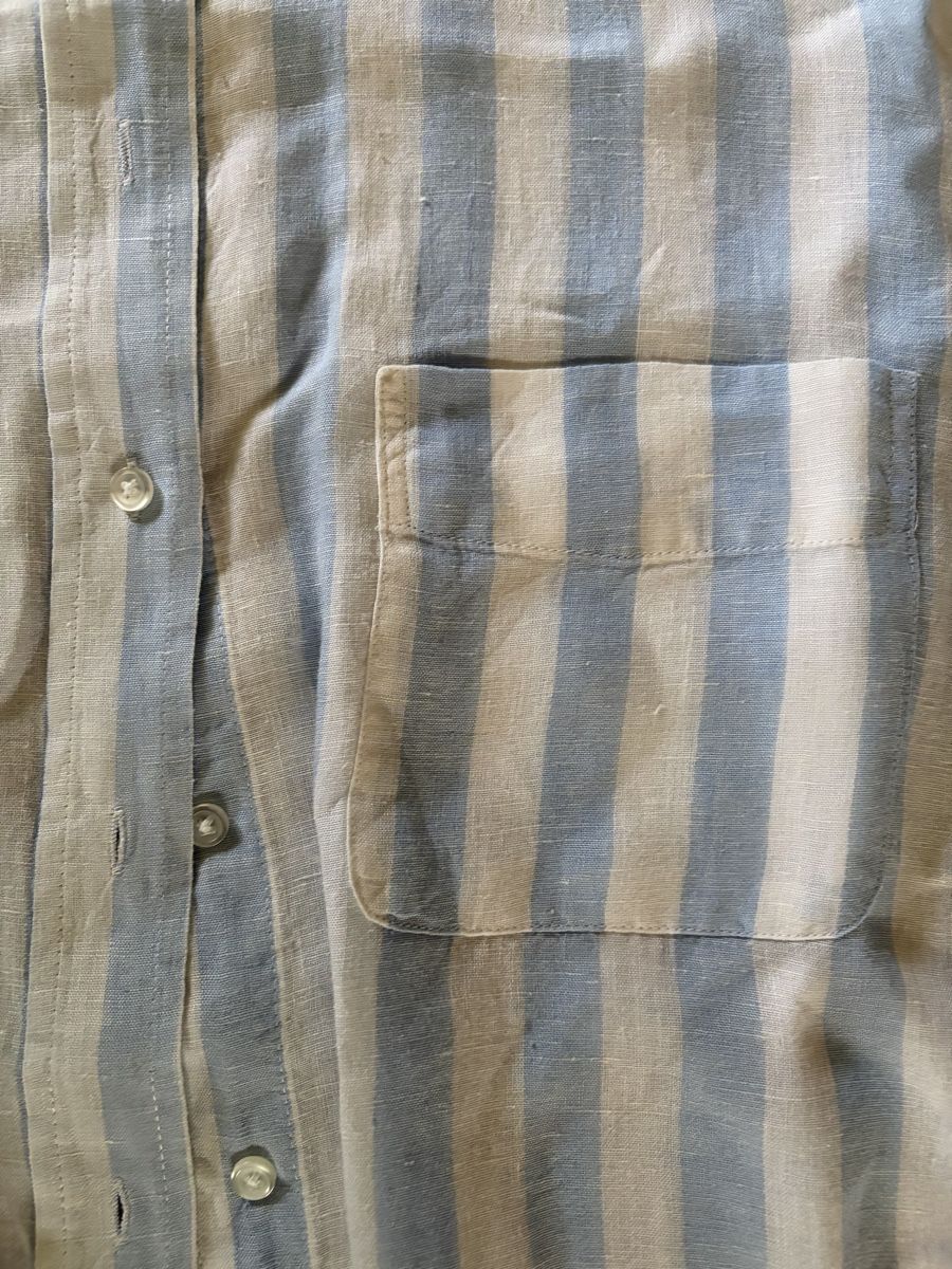 H&M Camicie: H&M Leinenhemd Gr L gestreift Sommerhemd – Nuovo e nell'imballaggio originale da Matten b. Interl venduto da Kings-Fashion 2