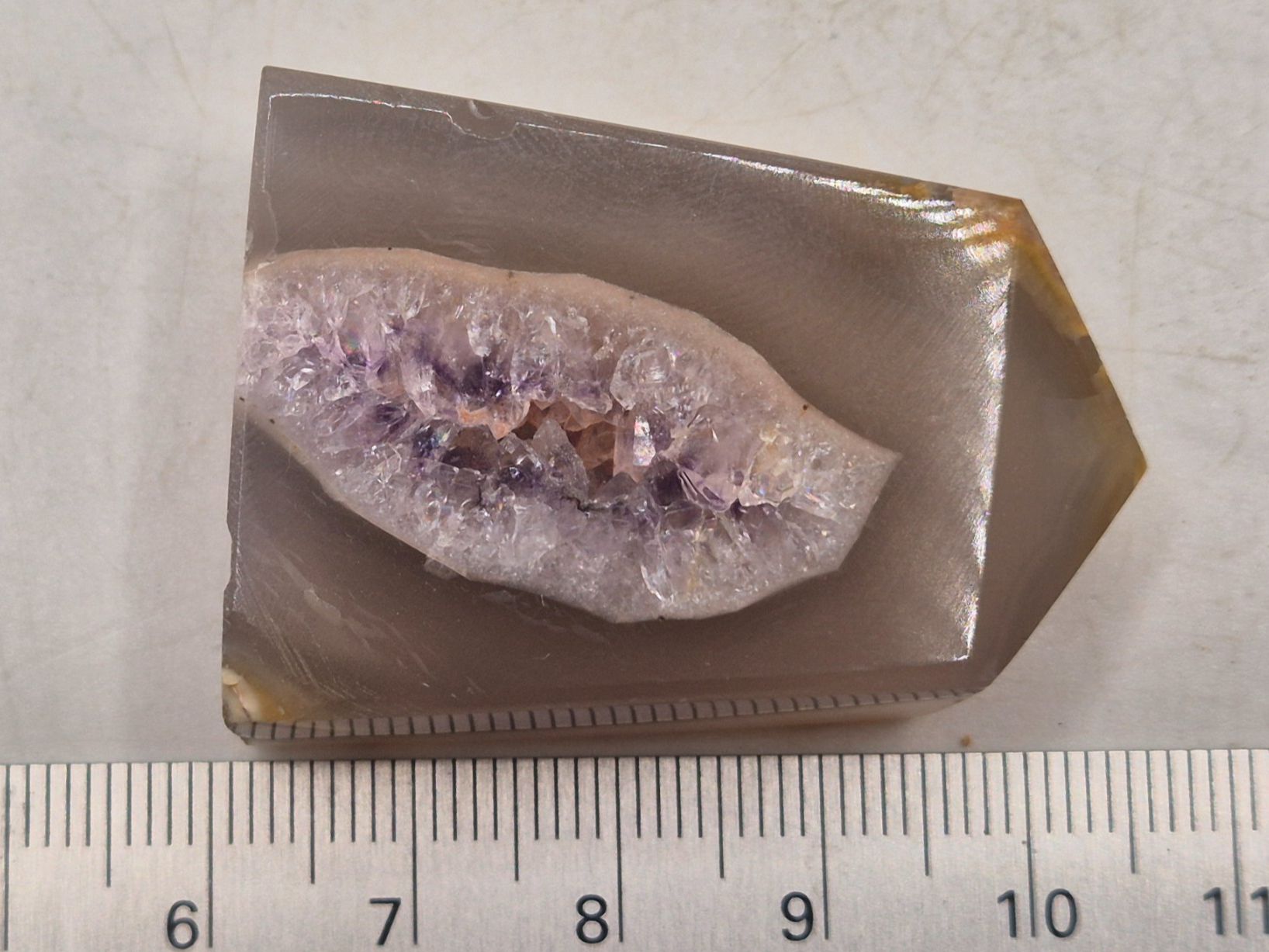 Minéraux & Lithothérapie: Achat Geode Spitze poliert – Neuf avec emballage d'origine à Winterthur par LukasMineralienOase 2