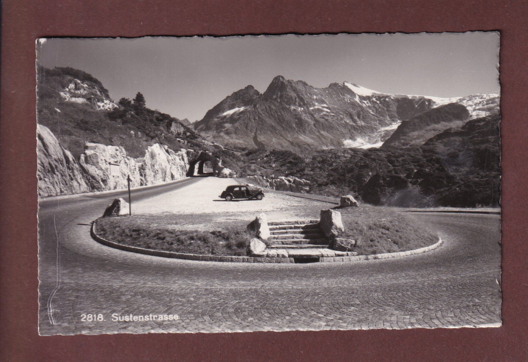 Cartes postales: SUSTENSTRASSE - Auto - 1951 – D'occasion à Pully par nicecards-shop