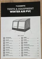 Wintervorzelt für Wohnmobil, Winter Air PVC 260 M