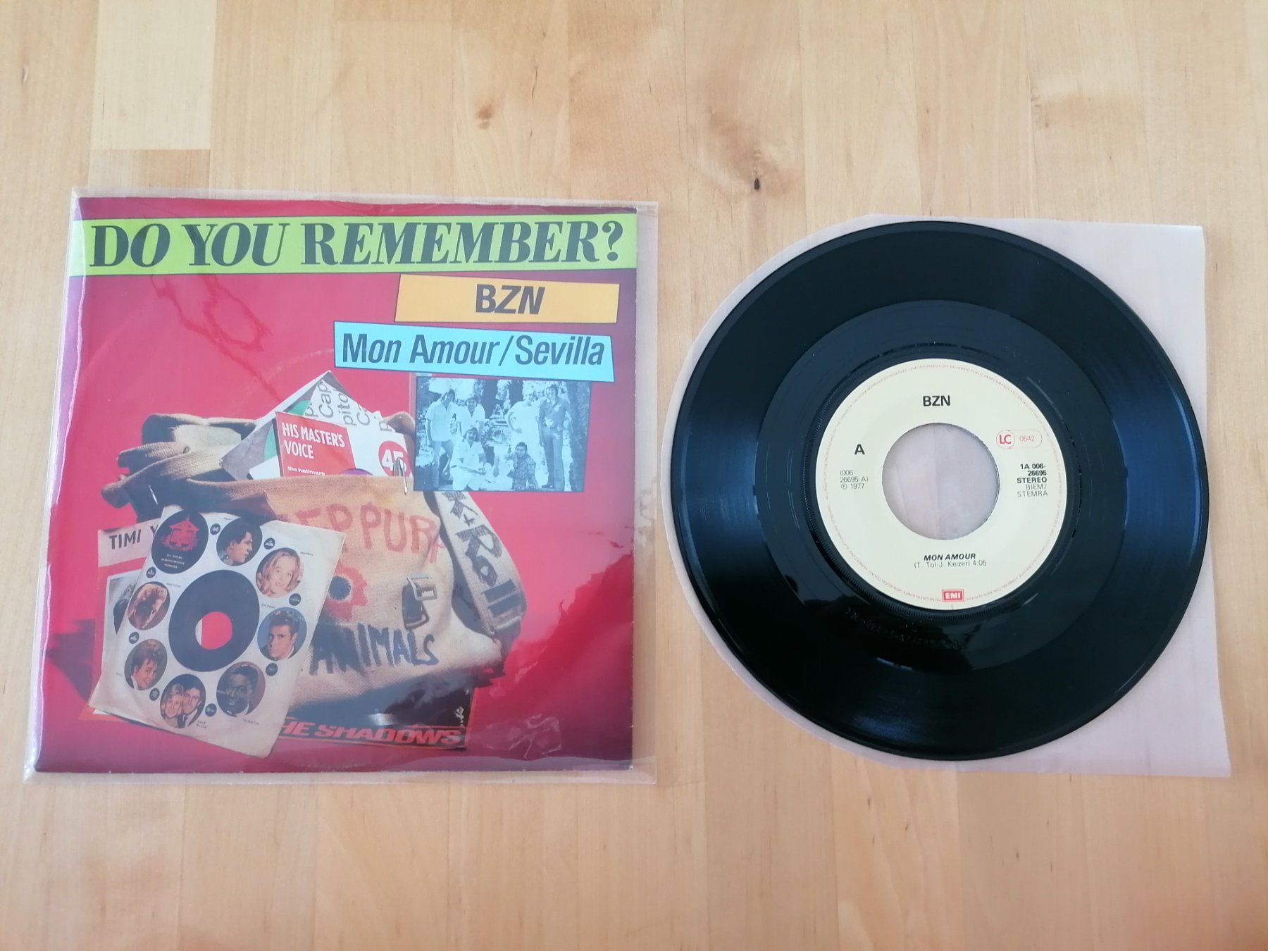 Schallplatten: BZN – Mon Amour / Sevilla – Gebraucht aus Emmenbrücke von lamorak