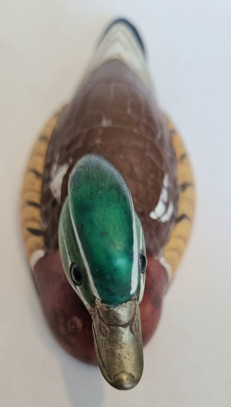 Statuette: Ente mit Messingschnabel – Usato da Untersiggenthal venduto da Lindomagos 2