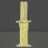 🔪 Pantograph Messer Vintage Klappmesser Messing Sammler ⚙️✨