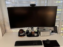 AOC Monitor CU34V5C/BK (3440 x 1440 pixels, 34")