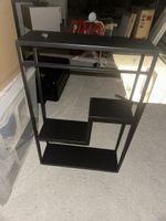Schwarzes Regal, offen, modern, Metall, Top Zustand!