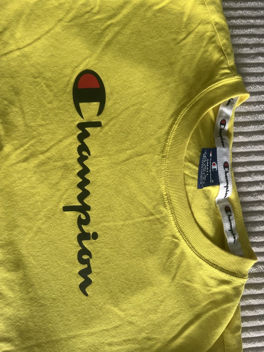 Champion T-Shirts: Champion T-Shirt, Grösse S, Gelb – Neu (gemäss Beschreibung) aus Bilten von and_6hjn 1