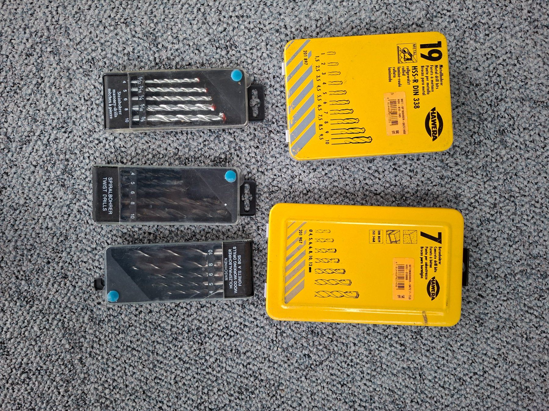 Alle Werkzeuge: Bohrer-SET – Gebraucht aus Tuggen von This12