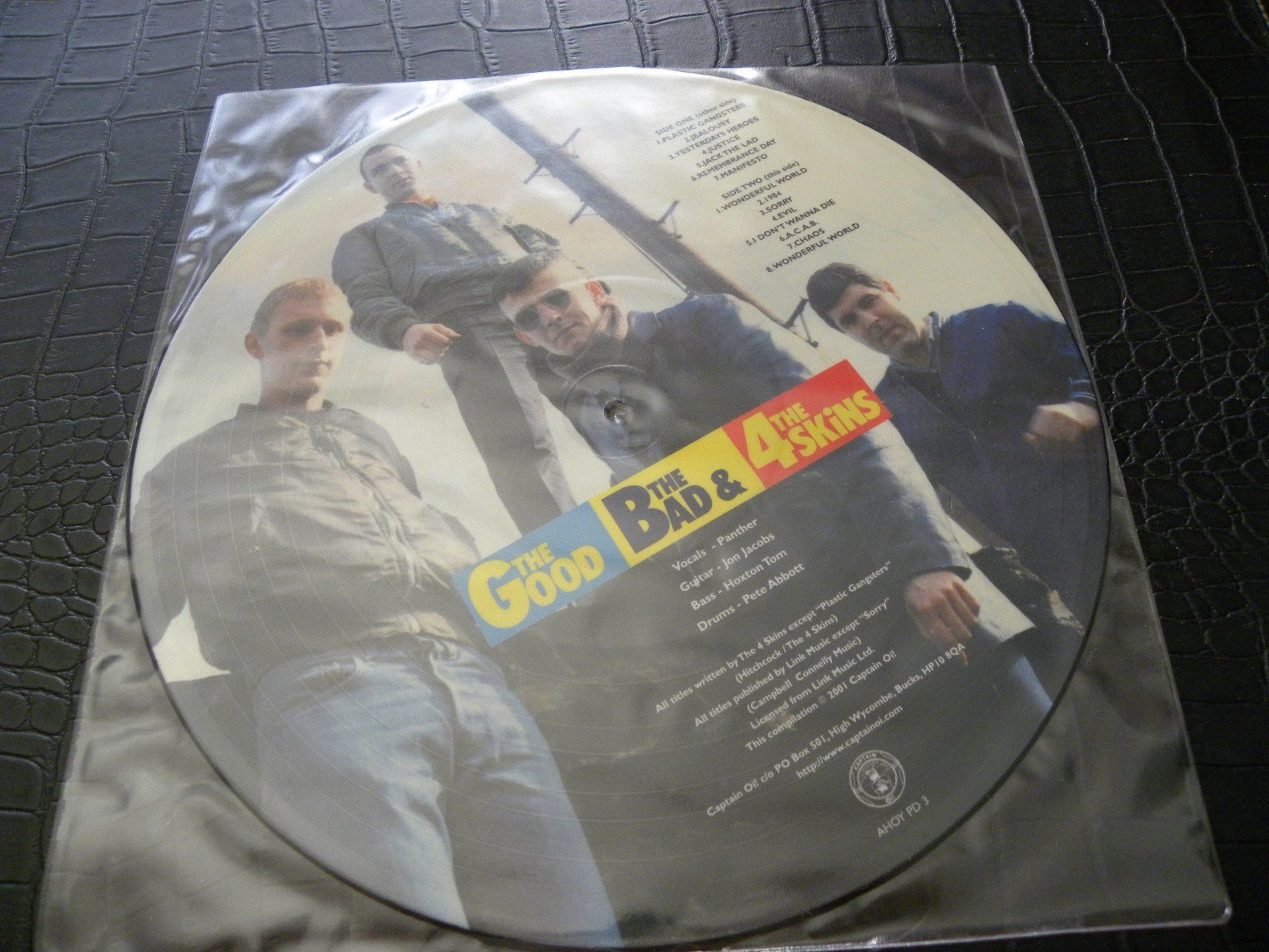 Schallplatten: The 4 Skins Picture Disc – Neu und originalverpackt aus Olten von rollinon 1