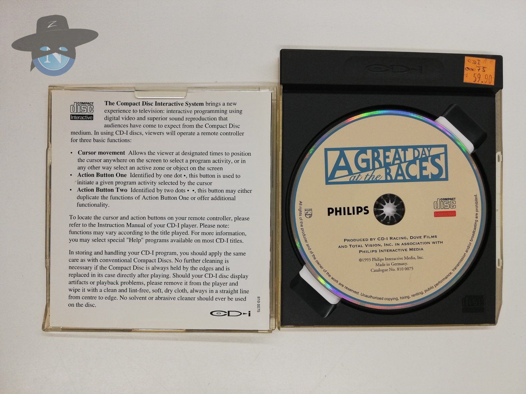 Spiele: A great day at the races / Philips CDI CD-i – Gebraucht aus St. Gallen von zorro_dc 2