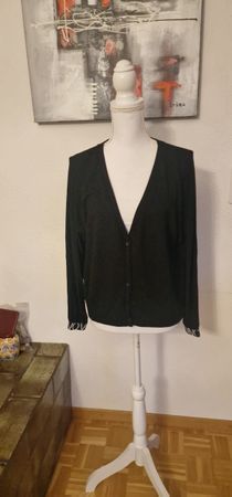 Street One Strickjacke, Gr. 38, schwarz, Top Zustand!