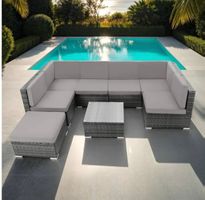 Rattan Lounge Venedig XXXL