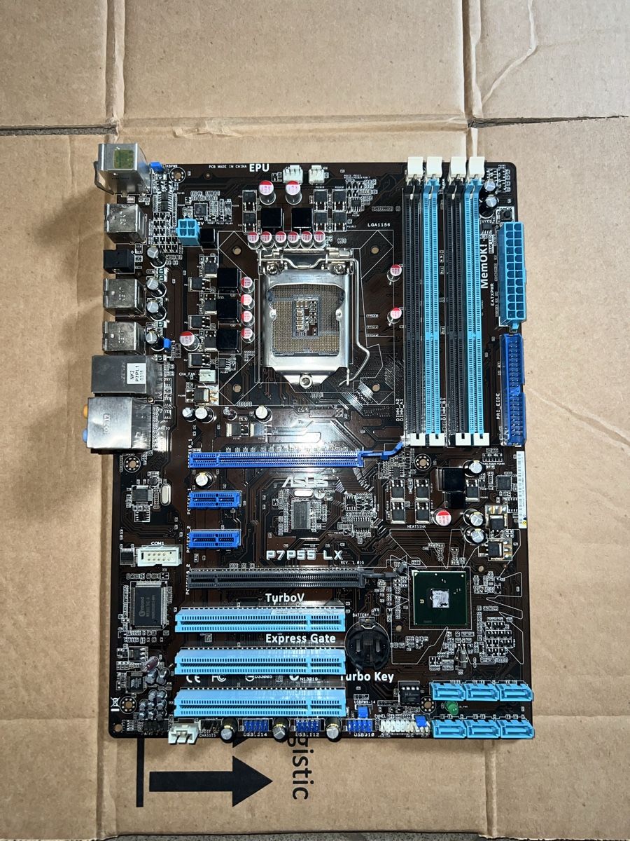 Asus Schede madri: Mainboard Asus p7p55 lx – Difettoso da schellenberg venduto da freefostore