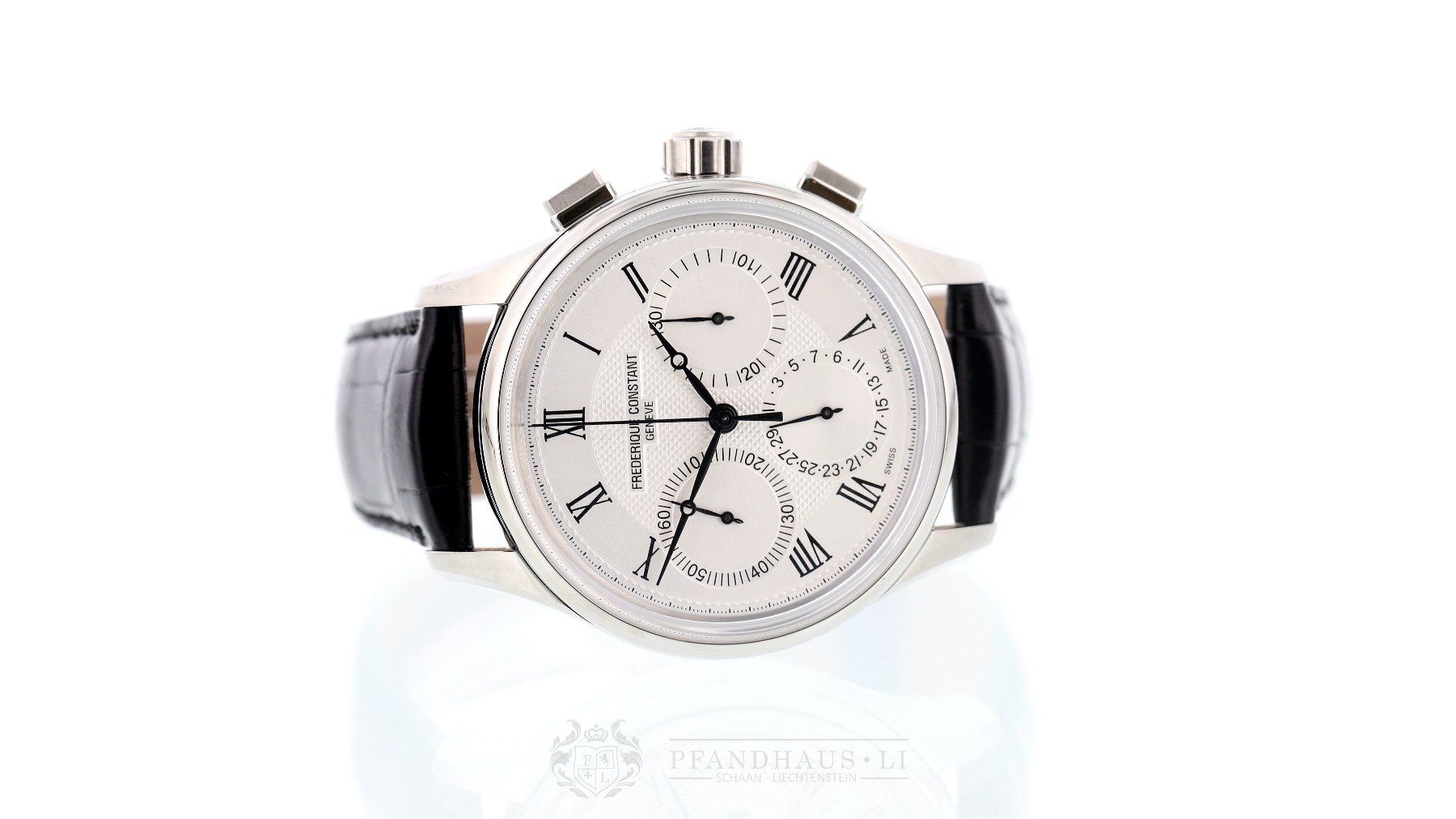 Frederique Constant Montres: Frederique Constant Manufacture Flyback Chronograph – Neuf (Voir description) à Schaan par Pfandhaus-LI 1